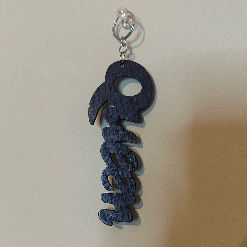 HANDMADE Queen key chain or bag charm